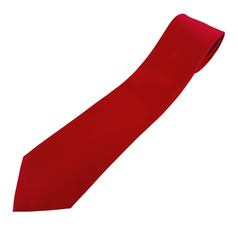 Donald Trump Silk Necktie Solid Red Presidential Seal Signature Collection 60"